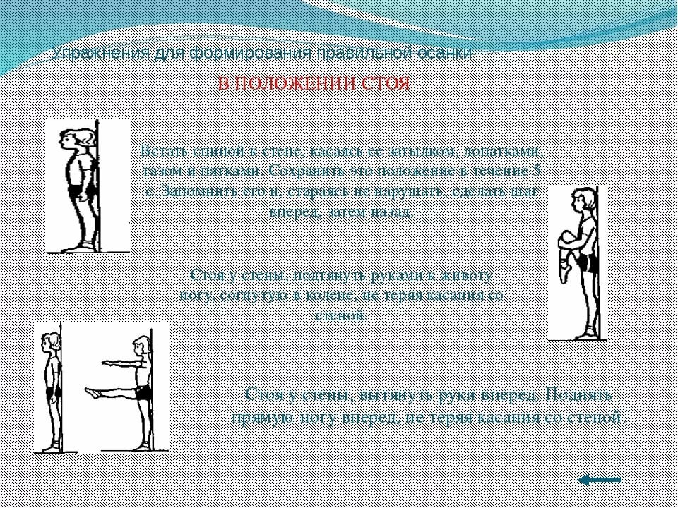 Проект роль физических упражнений в формировании осанки школьников